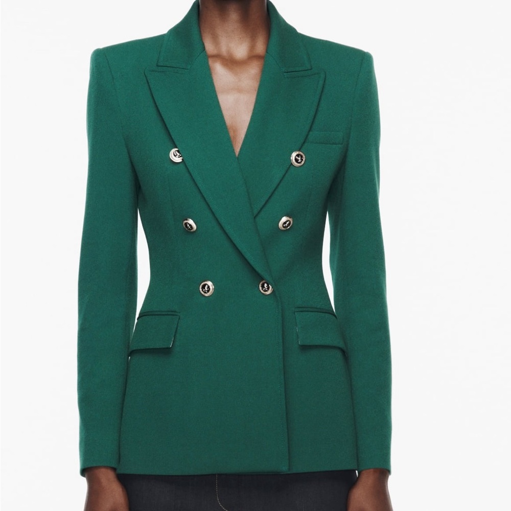 Zara double breasted blazer new with tags size medium